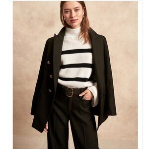 Banana Republic Mariner Stripe Sweater in Small